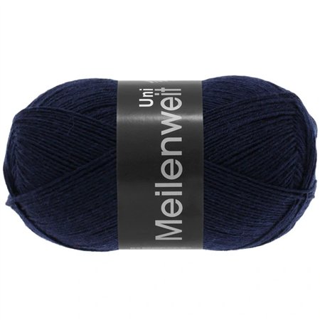 Meilenweit Uni 100 Nachtblau 1141