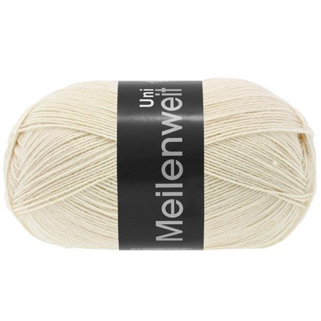 Meilenweit Uni 100 light beige 1387