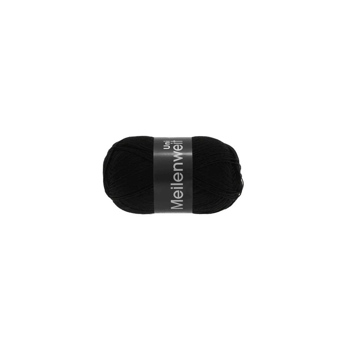 Meilenweit Uni 100 Schwarz 1106