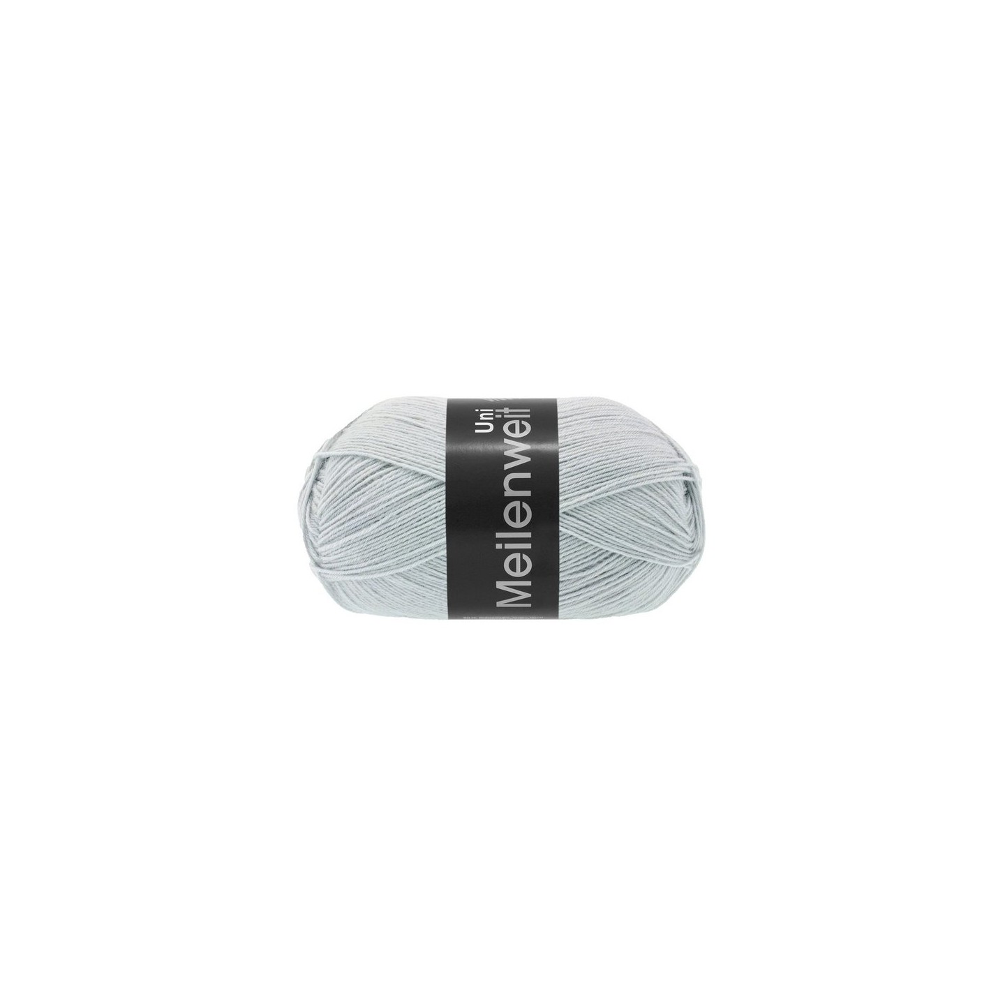 Meilenweit Uni 100 Silvergray 1383