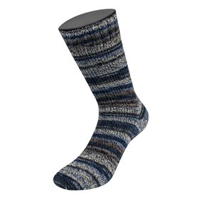 Lana Grossa Meilenweit 100 Denim Mix Black 4658