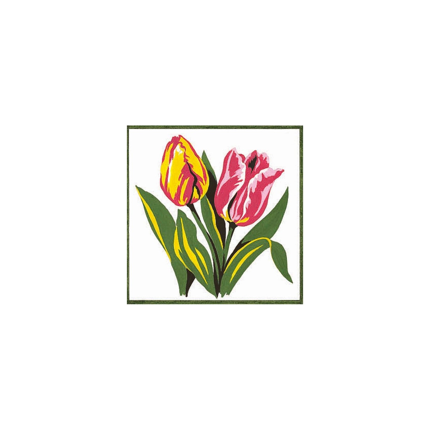 Borduurpakket Tulpen
