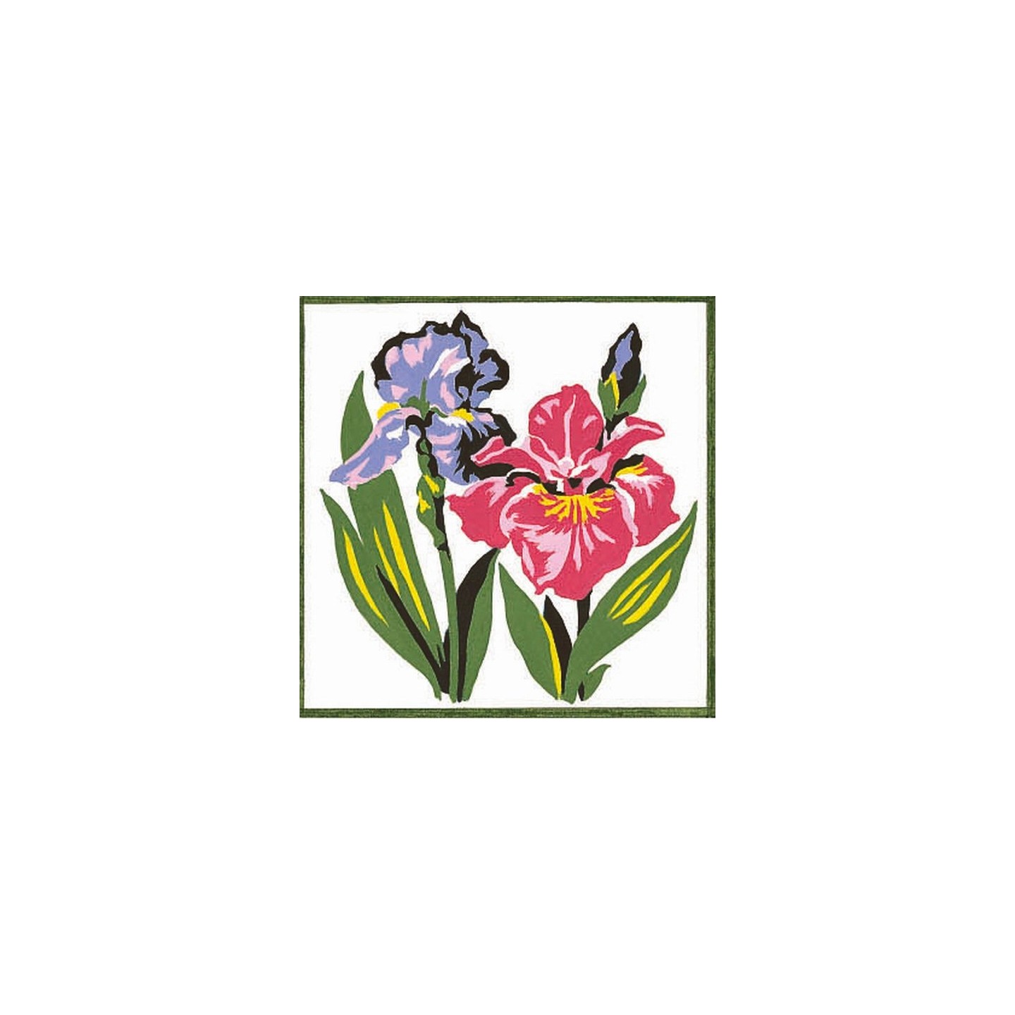 Embroidery kit Flowers