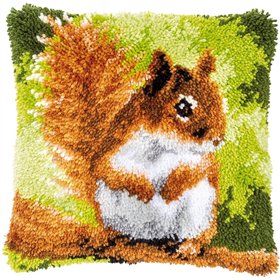 Kit coussin au point noué Ecureuil 178771