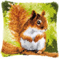 Kit coussin au point noué Ecureuil 178771 Kit coussin au point noué Ecureuil 178771
