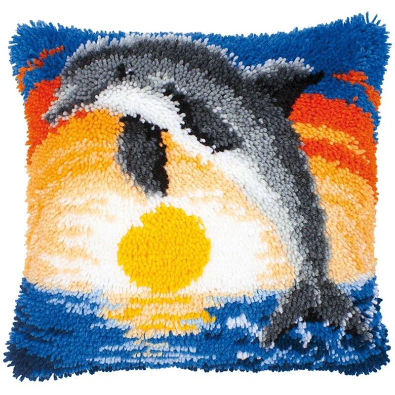 Knoopkussen kit Dolfijnen 14122