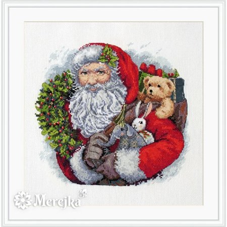 Merejka Kit de broderie Père Noël