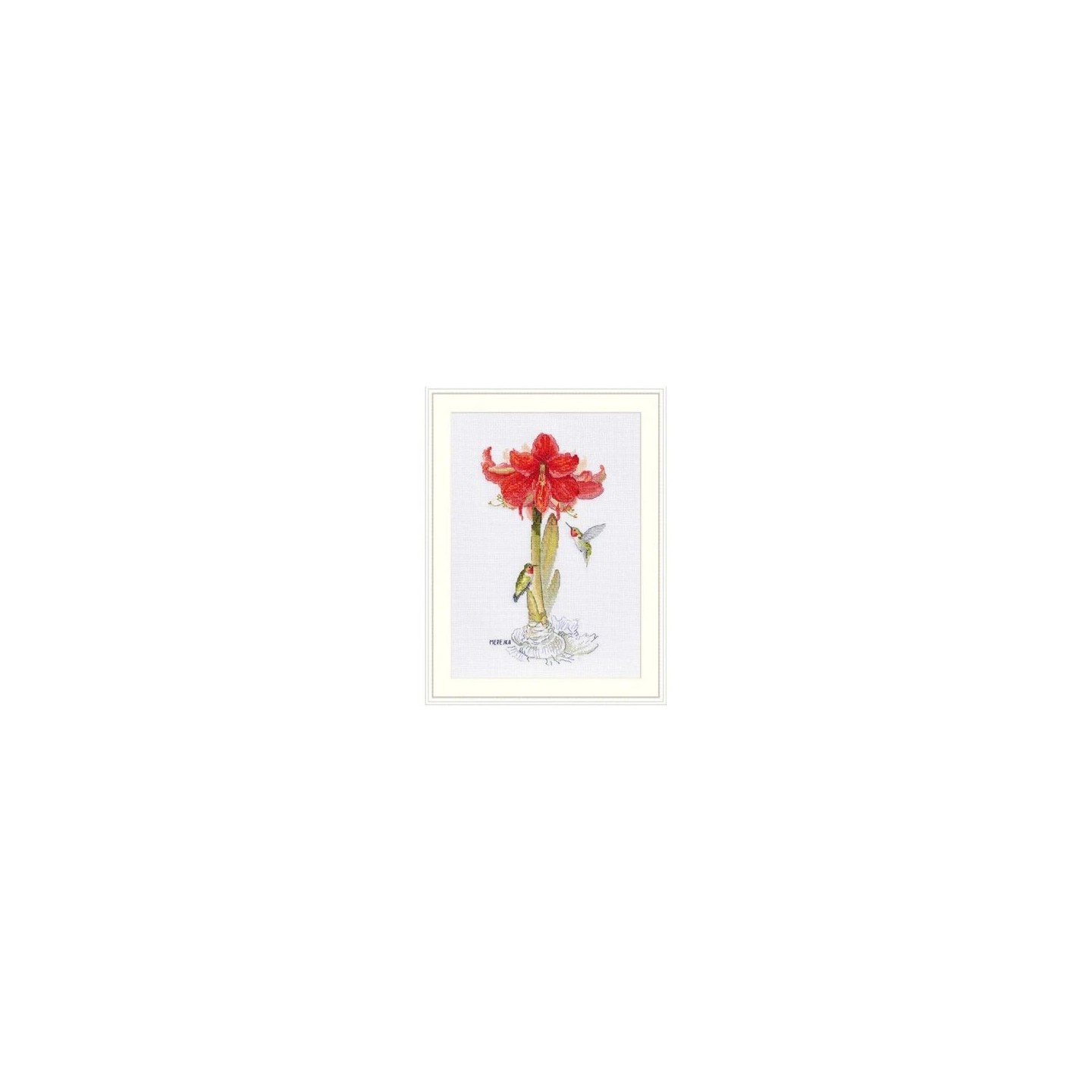 Merejka Embroidery kit Amaryllis