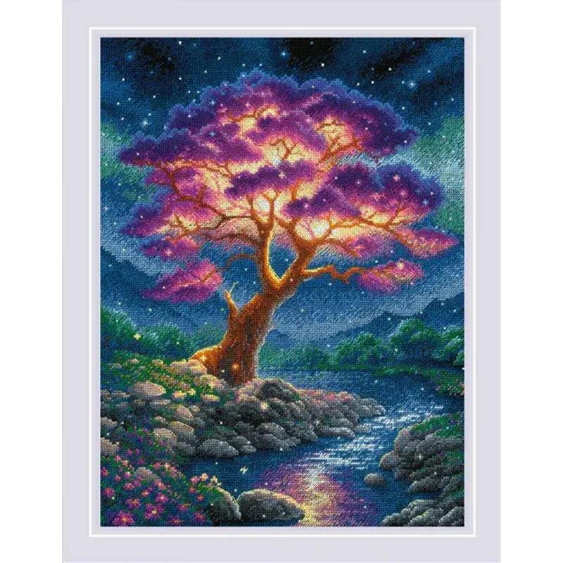 Kit de broderie Univers mystérieux Kit de broderie Univers mystérieux