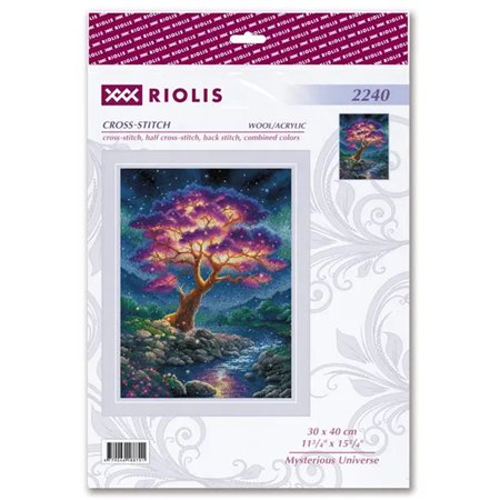 Embroidery kit Mysterious Universe