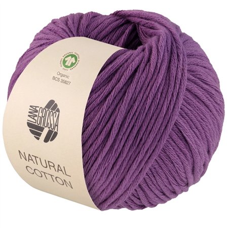 Lana Grossa Natural Cotton Gots Paars 08