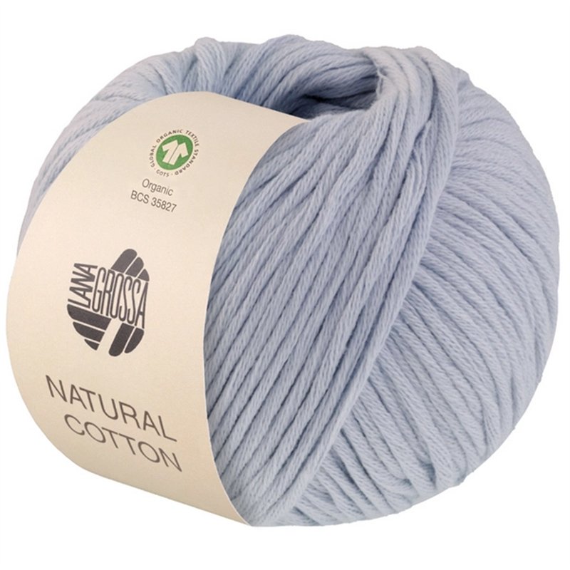 Natural Cotton Gots Lichtblauw 12