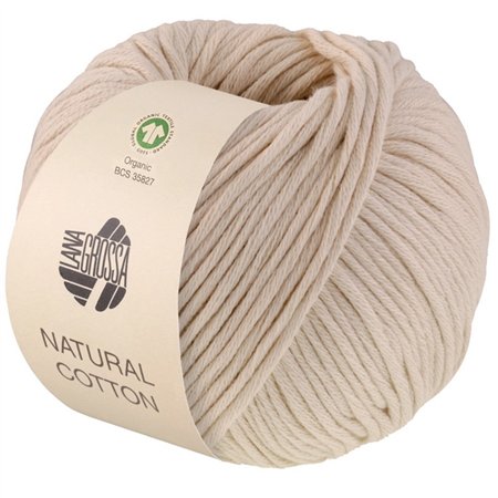 Lana Grossa Natural Cotton Gots Eierschaal 18