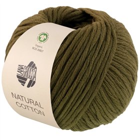Natural Cotton Gots Moss green 02