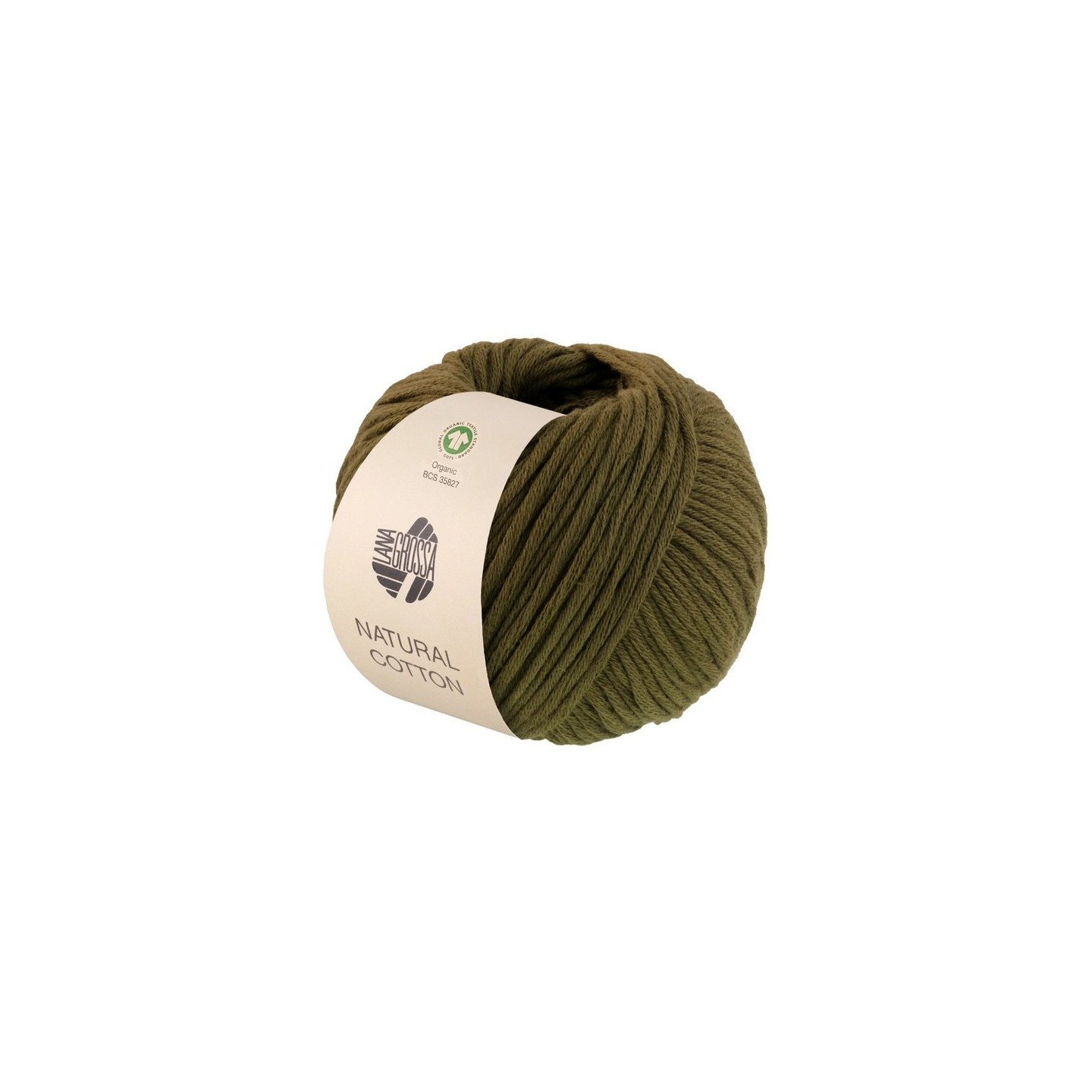 Lana Grossa Natural Cotton Gots Mosgroen 02