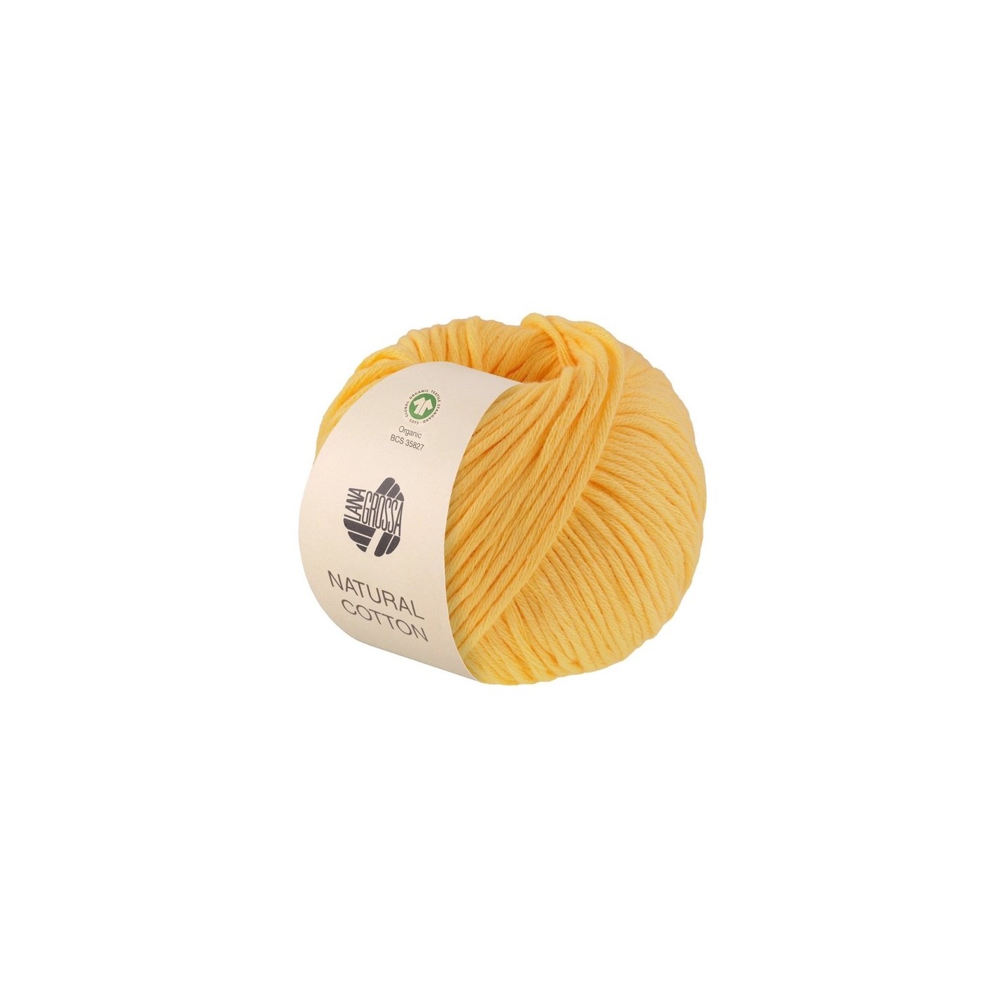 Lana Grossa Natural Cotton Gots Geel 05