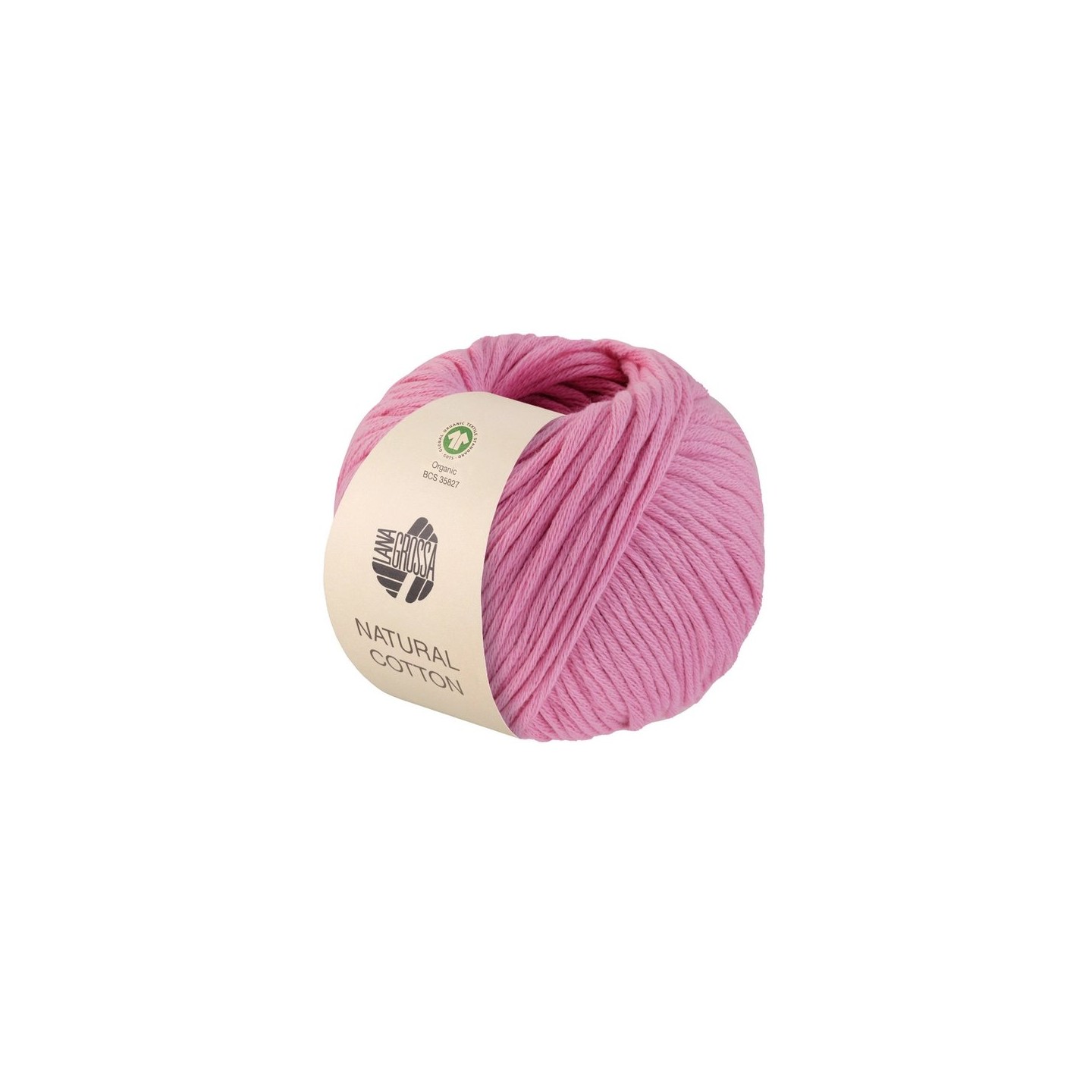 Natural Cotton Gots Pink 10
