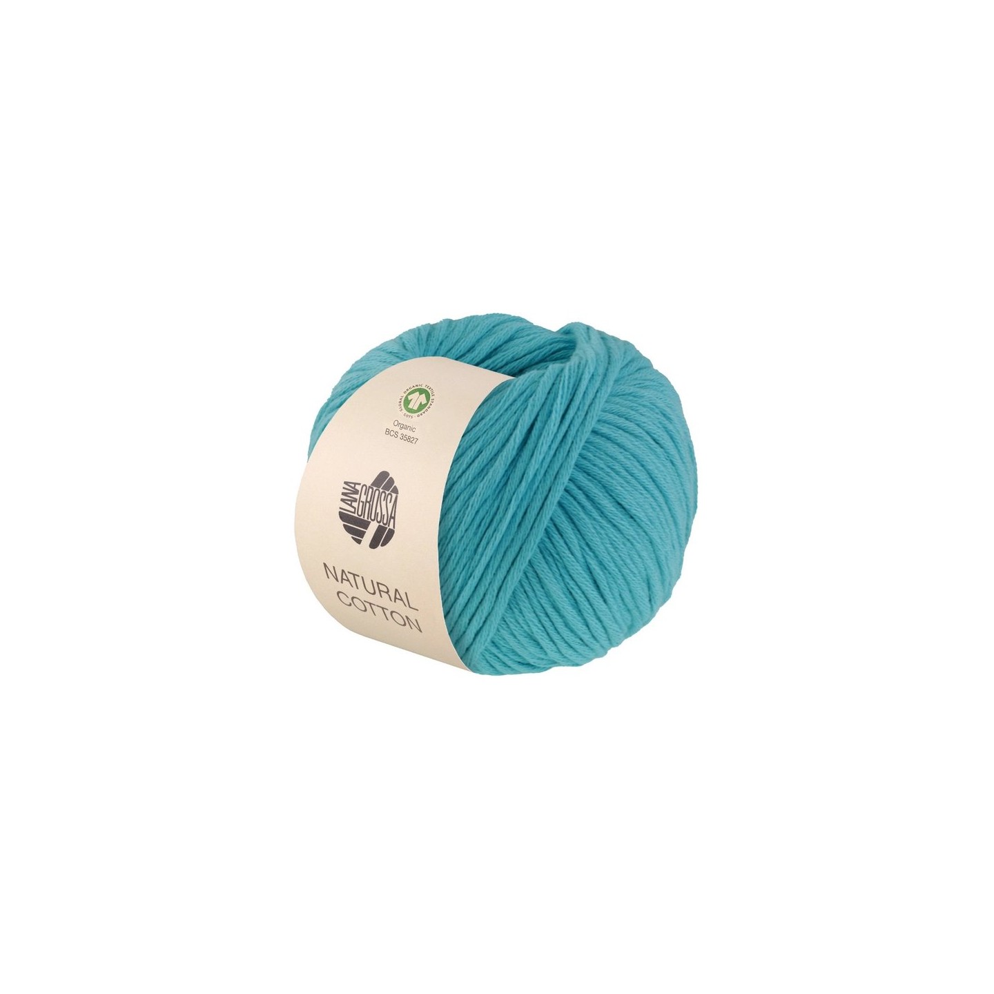 Natural Cotton Gots Türkis 16