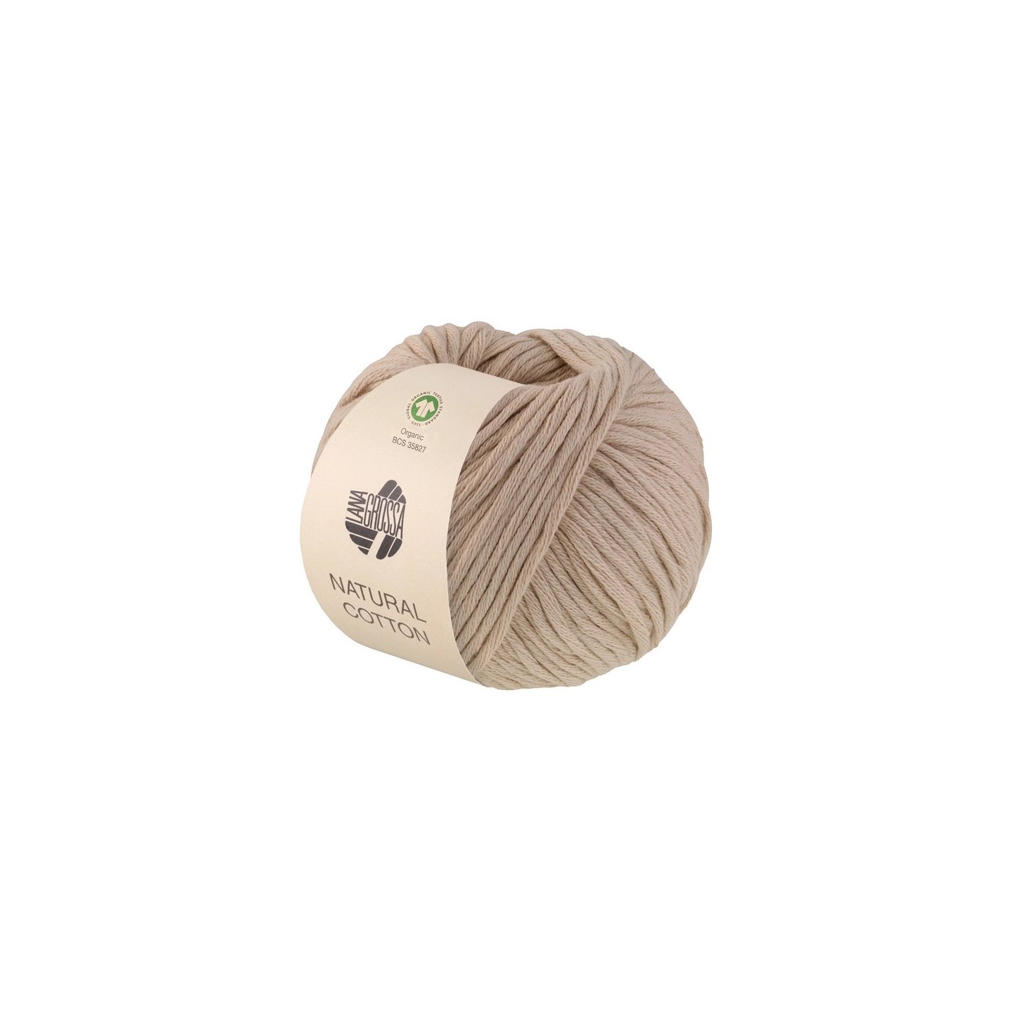 Natural Cotton Gots Beige 19