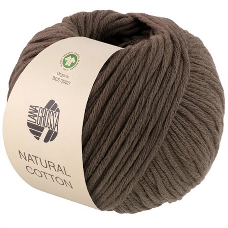 Natural Cotton Gots Graubraun 20