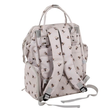 Knitting and crochet backpack Bees