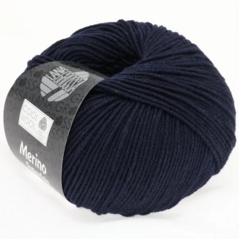 Lana Grossa Cool Wool Nachtblauw 414