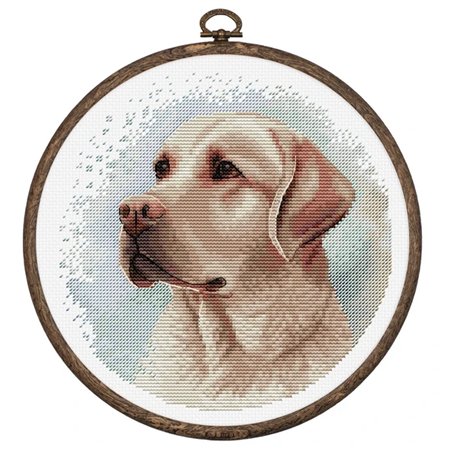Embroidery kit The Labrador