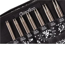 Chiagoo kit aiguilles interchangeables Twist Lace 2,75 - 5 mm