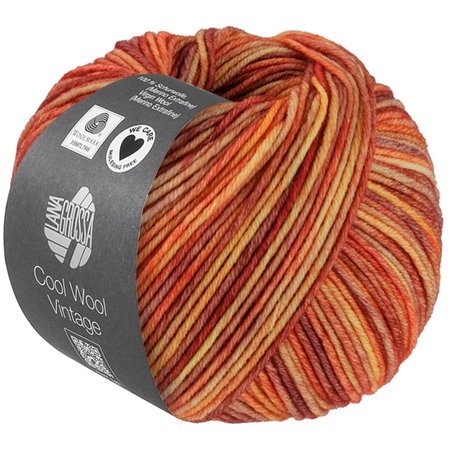 Cool Wool Vintage Orange-brown 7388