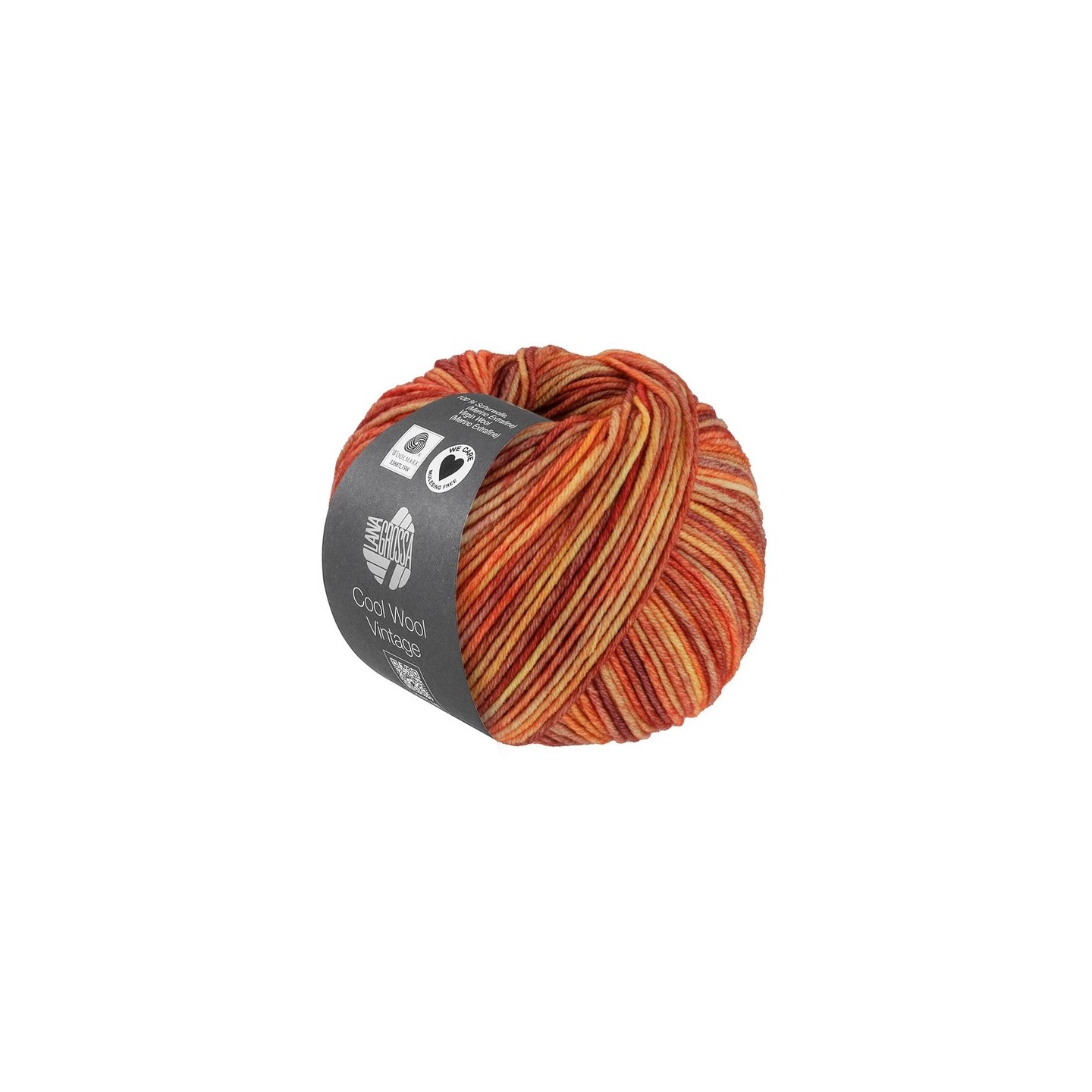 Lana Grossa Cool Wool Vintage Oranjebruin 7388