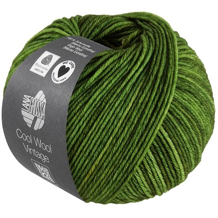 Cool Wool Vintage Grasgroen 7392