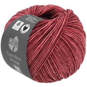 Cool Wool Vintage Burgund 7364