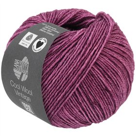 Cool Wool Vintage Pflaume 7365