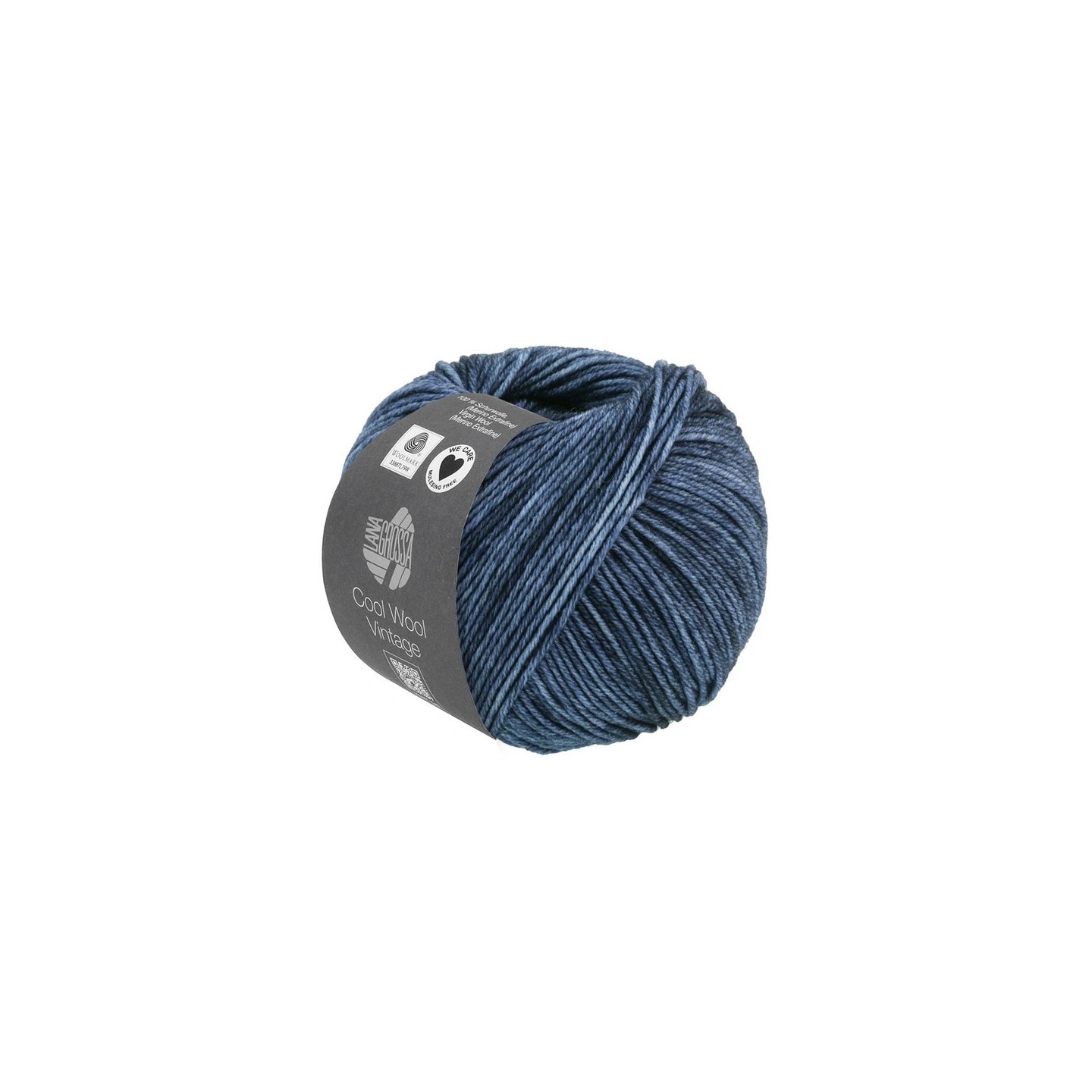 Cool Wool Vintage Dunkelblau 7366