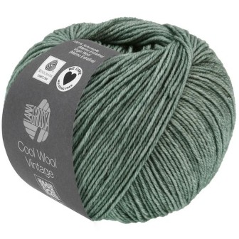 Lana Grossa Cool Wool Vintage Groengrijs 7368