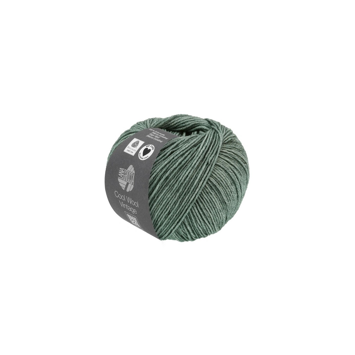 Lana Grossa Cool Wool Vintage Groengrijs 7368