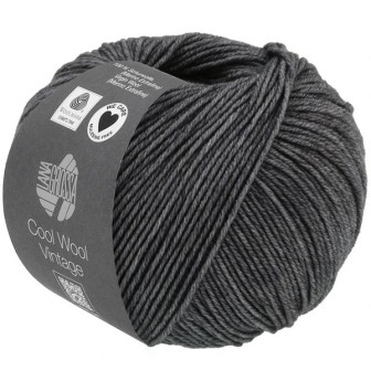 Lana Grossa Cool Wool Vintage Antraciet 7370