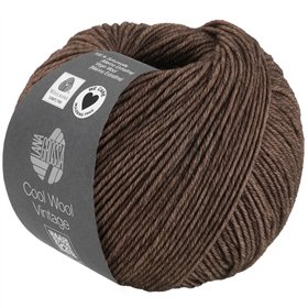 Cool Wool Vintage Dunkelbraun 7384