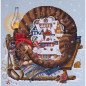 Borduurpakket Gezellige Winter