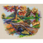 Kit de broderie Paysage d'automne Kit de broderie Paysage d'automne