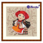 Kit de broderie Sur la dot Kit de broderie Sur la dot
