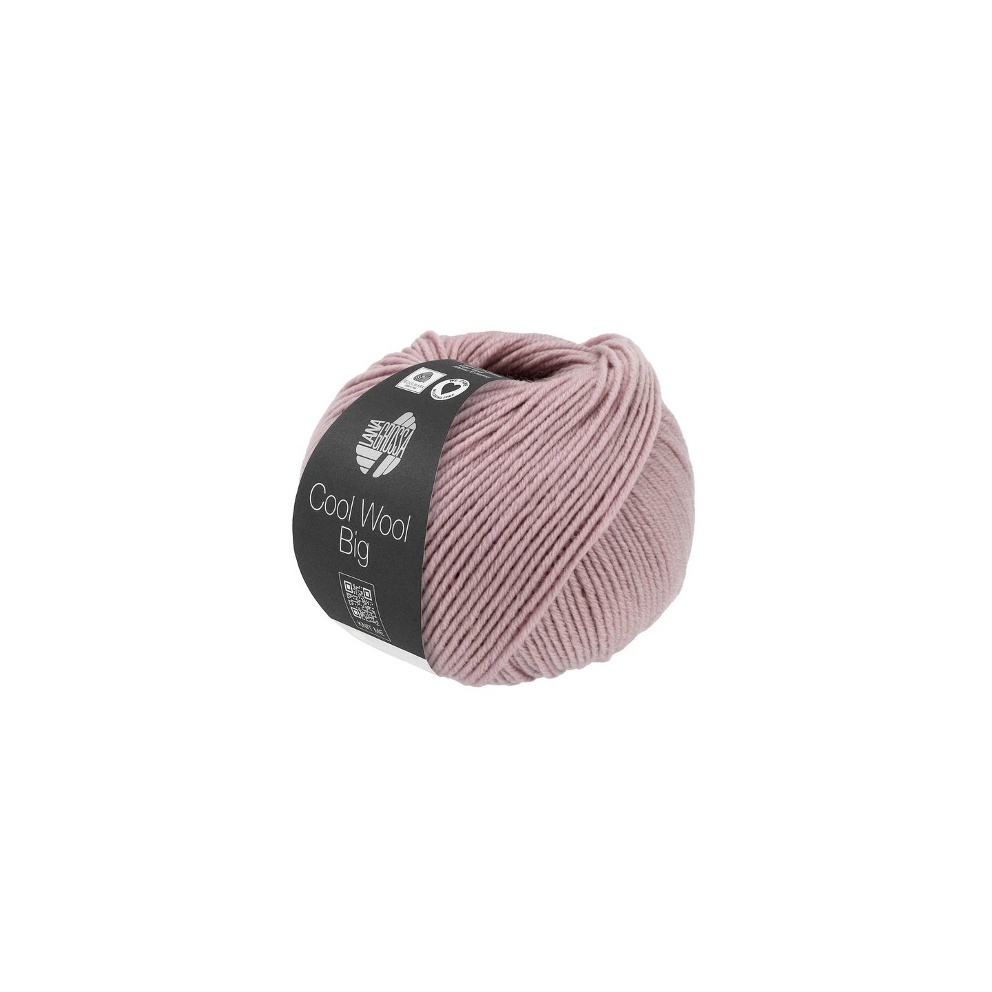 Lana Grossa Cool Wool Big grijsroze 1033