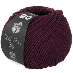 Cool Wool Big dunkles Burgund 1035