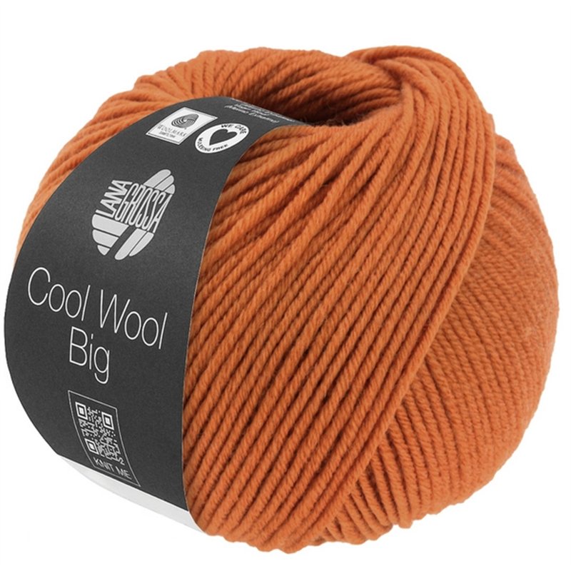 Cool Wool Big orange brun 1036