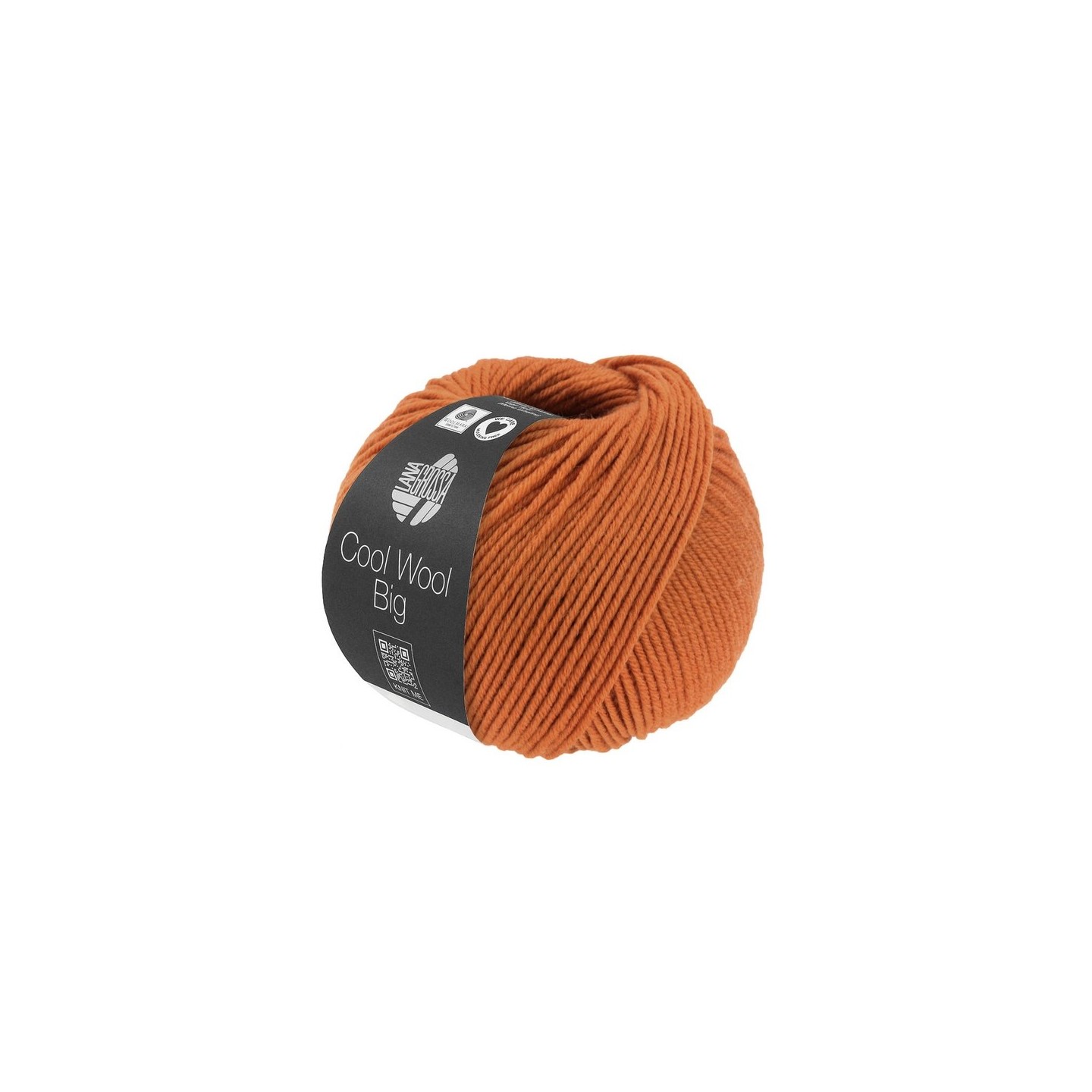 Lana Grossa Cool Wool Big oranjebruin 1036