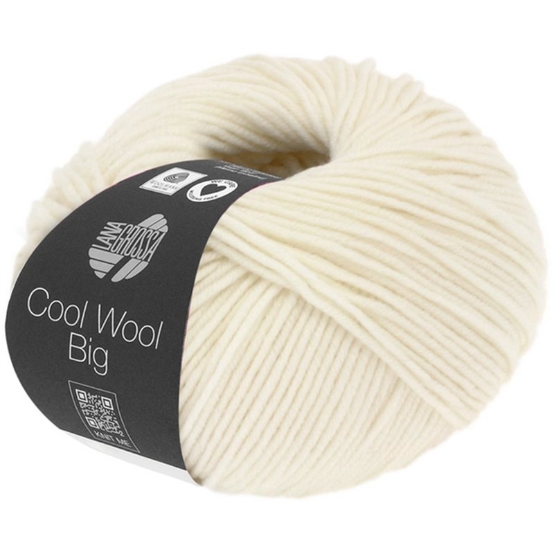 Cool Wool Big Gebroken Wit 0601