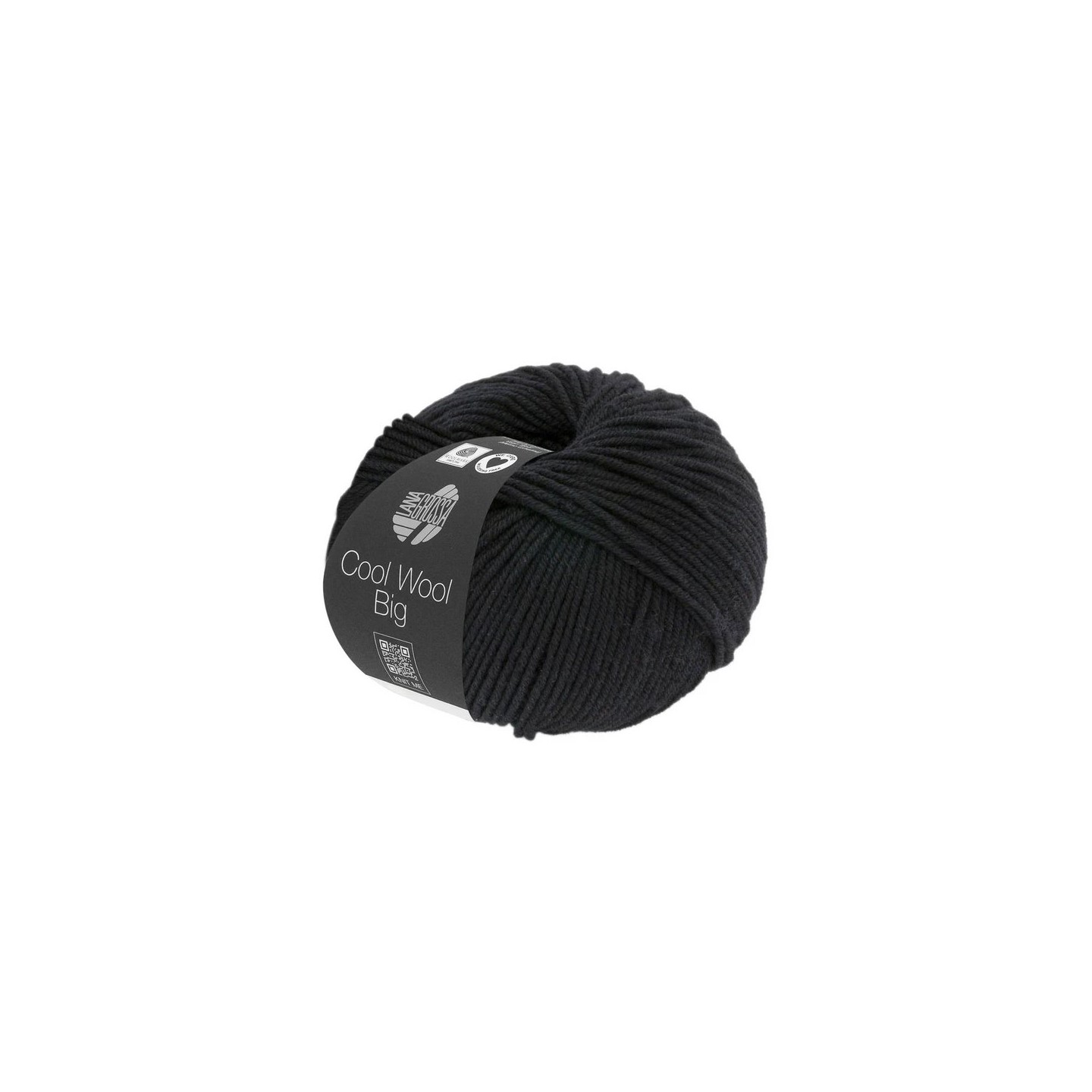 Lana Grossa Cool Wool Big zwart 0627