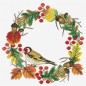 Borduurpakket Herfstkrans