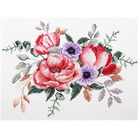 Borduurpakket Elegant boeket
