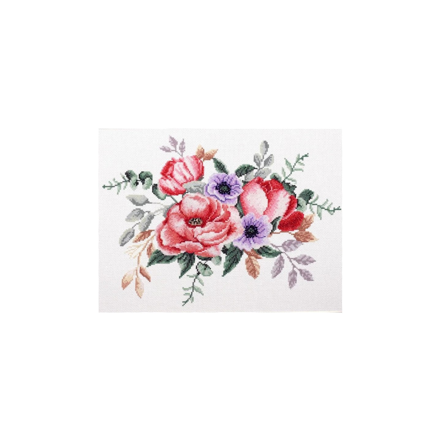 Embroidery kit Elegant Bouquet